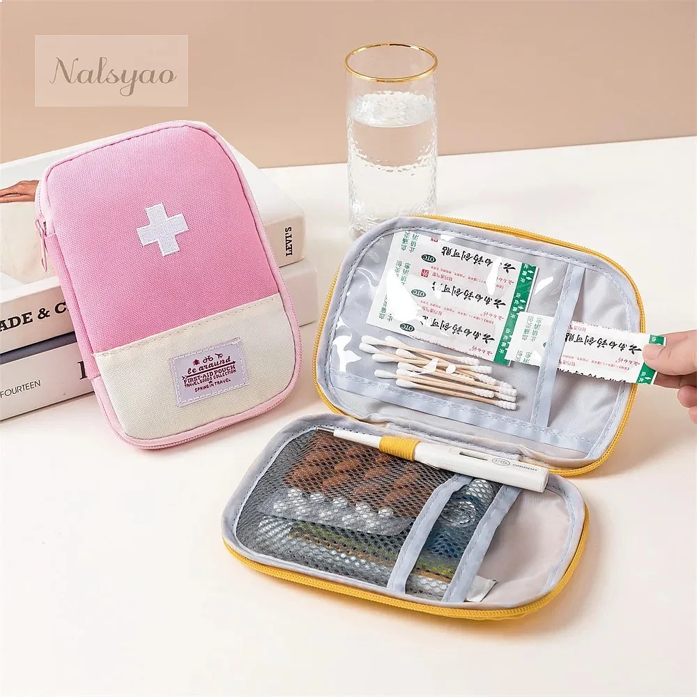 First Aid Bag Kit - 3 unidades/juego: bolsa portátil para guardar