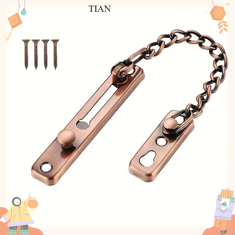Security Chain Door - Las llaves de acero inoxidable son