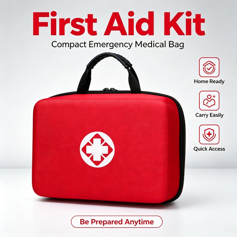 First Aid Bag Kit - Botiquín de Primeros Auxilios Portátil de