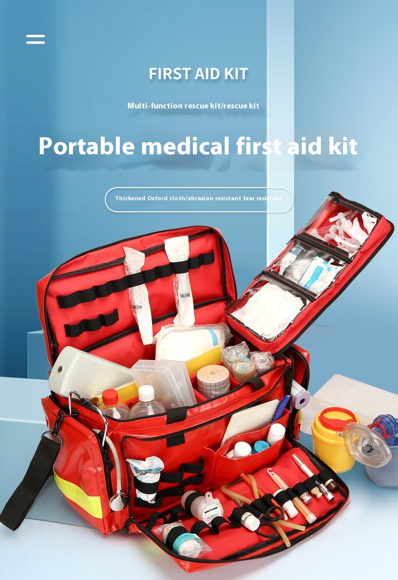 Botiquín de primeros auxilios  - First Aid Bag Kit reseña y precio