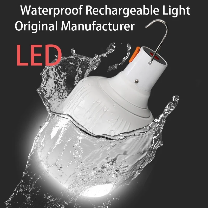 Bombilla LED para acampar, rec - Power Outage Light reseña y precio