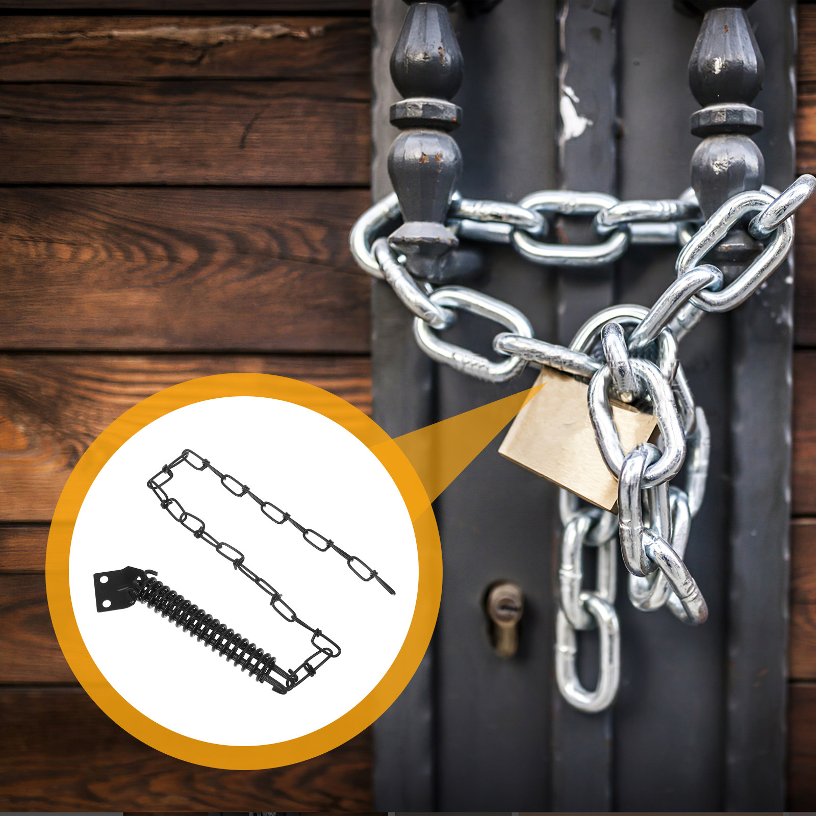 1 juego de cadena de seguridad - Security Chain Door reseña y precio