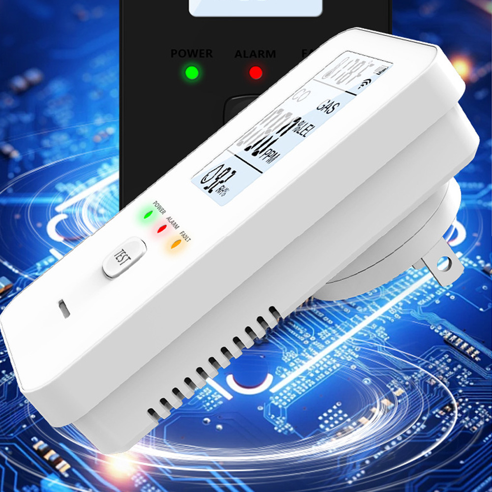 Detector de gas natural y monó - Co Detector Plug reseña y precio