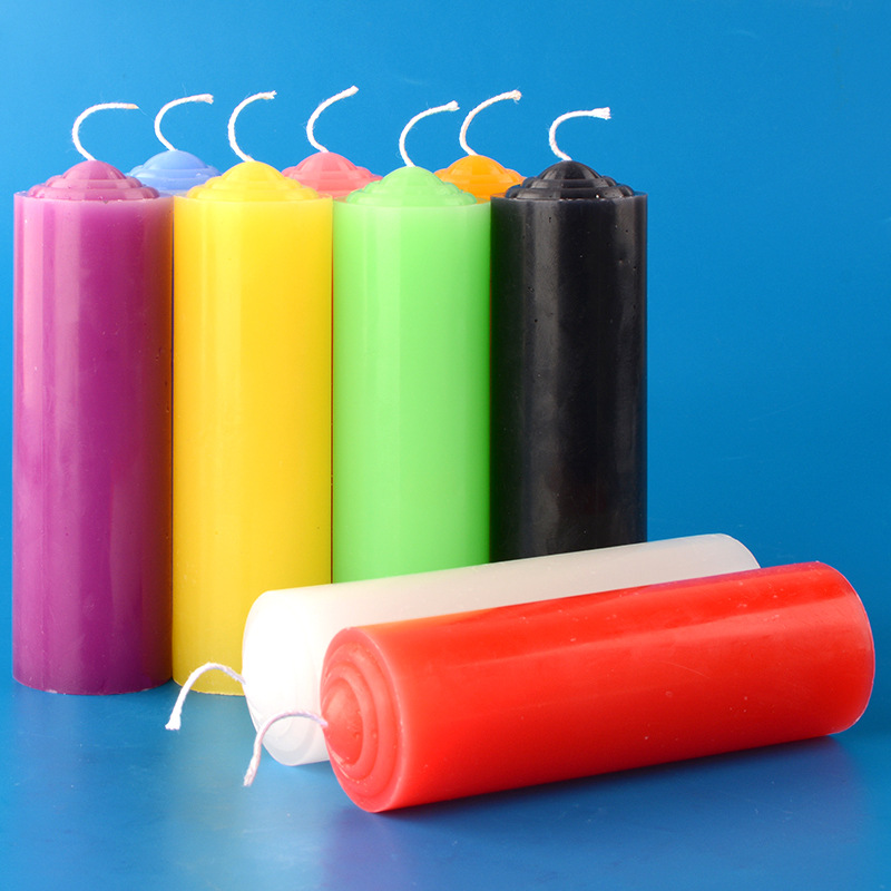 2 velas rojas de 4,2 x 13 cm,  - Power Outage Light reseña y precio