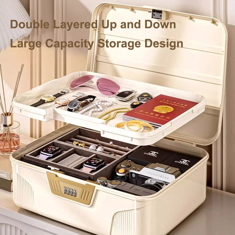 Caja de seguridad portátil con - Medicine Cabinet Lock reseña y precio