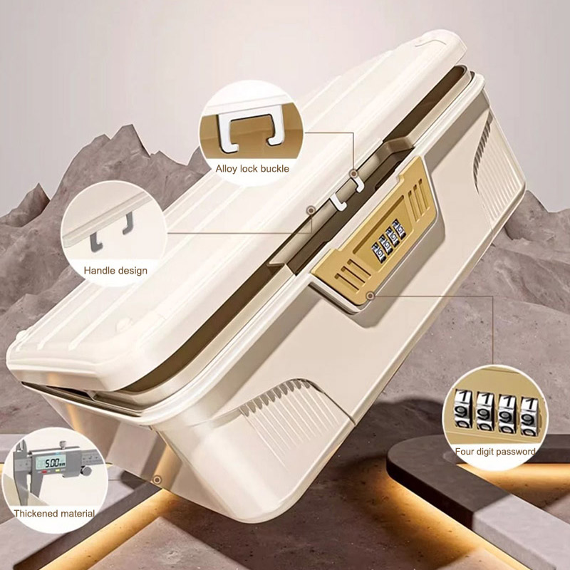 Caja de seguridad portátil con - Medicine Cabinet Lock reseña y precio